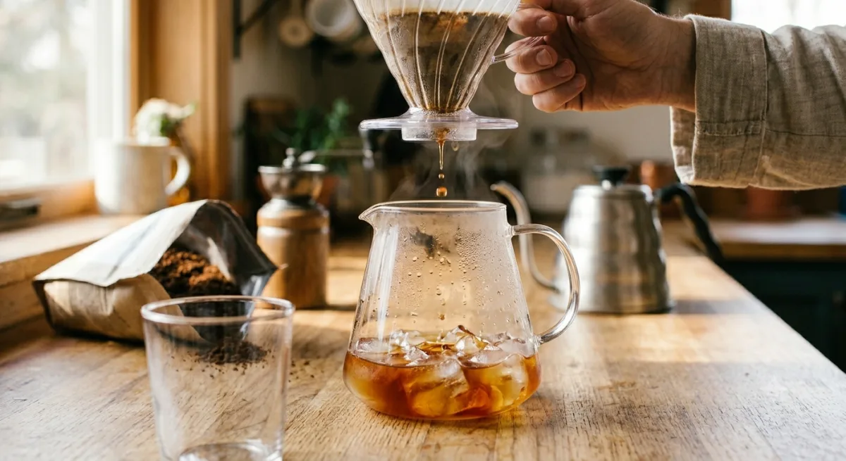 Tips Membuat Japanese Iced Coffee: Rahasia Es Kopi Filter Segar yang Gak Encer!