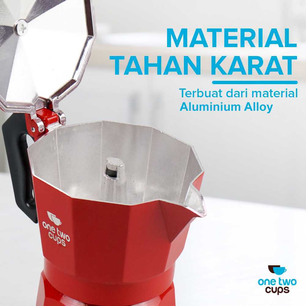 Alat Seduh Espresso Teko Moka Pot 